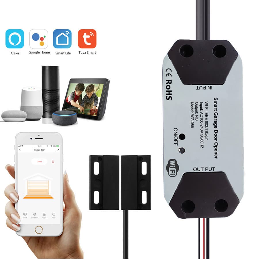 Tuya Smart WiFi Garage Door Controller WiFi Garage Door Opener Controller
