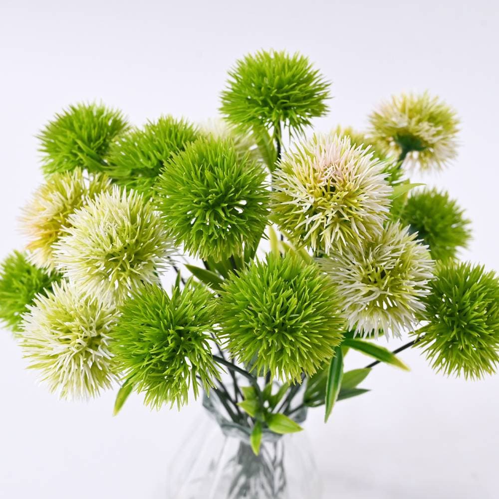 Simulated flower single dandelion plastic flower artificial European-style onion ball home plant decoration ornaments flower arrangement gardening