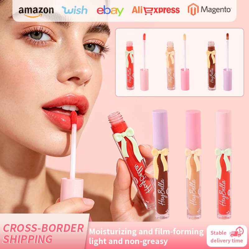 Cross-border popular lip gloss, moisturizing glass lip, mirror lip glaze, lip oil, moisturizing lipstick
