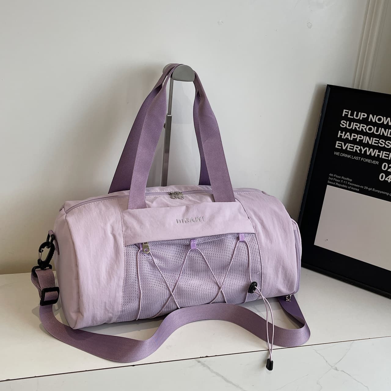 New Wet-Dry Separated Swimming & Gym Bag, Short Trip Travel Luggage Bag, Large Capacity Yoga Outing Crossbody Bag