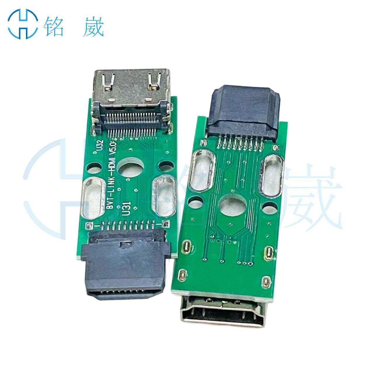 HDMI full plastic test head two-in-one male to female adapter hdmi A male to female plug