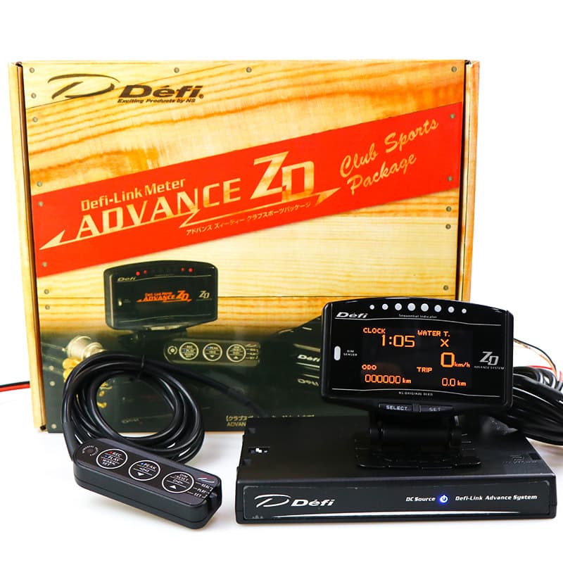 Cross-border Hot-Selling Racing Gauge Defi Advance ZD 10-in-1 Multi-function Water Temperature Oil Temperature Turbo Gauge