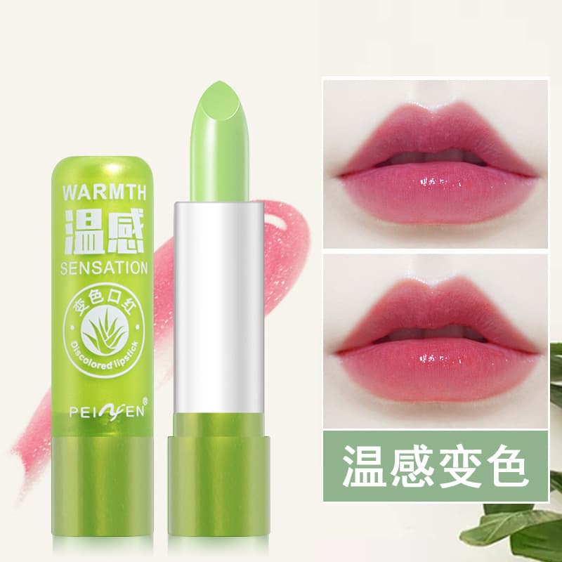 Cross-Border Penifen P3007 Aloe Vera Jelly Color Changing Lipstick Moisturizing and Warming Lipstick