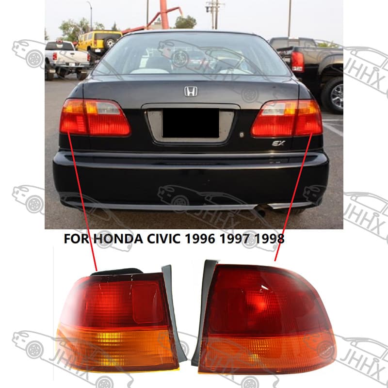 CIVIC Civic 1996 1997 1998 Outer Tail Light Rear Brake Light Reverse Light Turn Signal Light