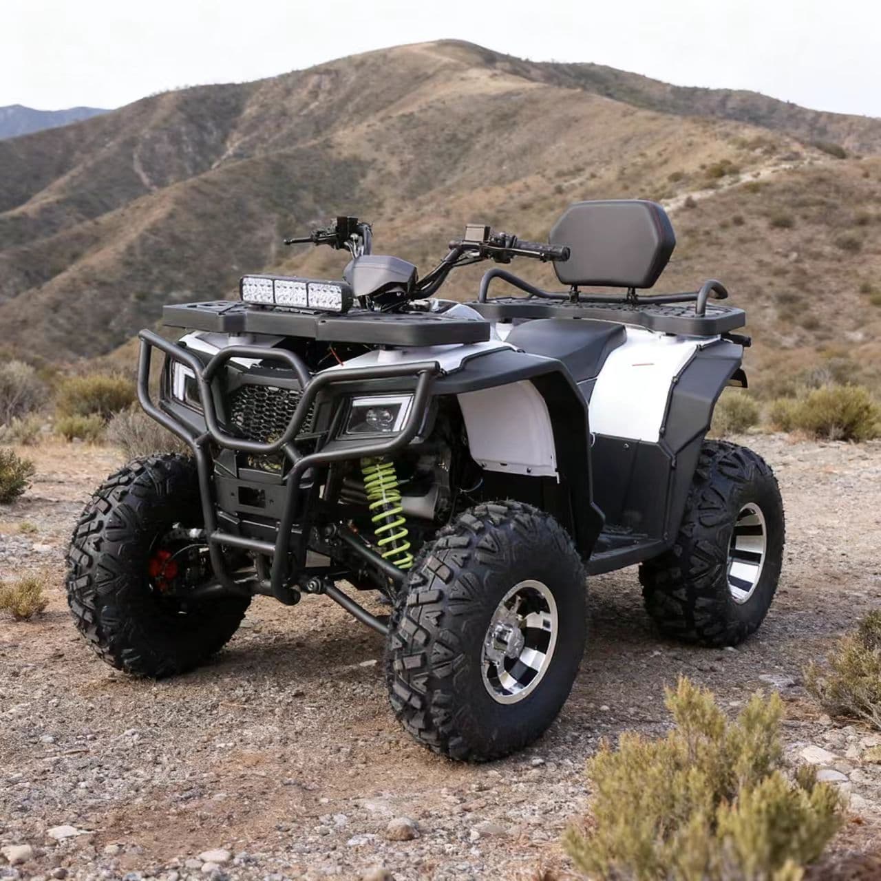 200CC Gasoline Adult ATV All-Terrain Vehicle Four-Wheel Off-Road Motorcycle Sand and Mountain Dual-Purpose Automatic Transmission