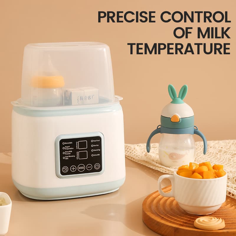 Baby Bottle Warmer, Milk Warmer, Sterilizer 8-in-1 Multi-Function Large Capacity Baby Bottle Warmer