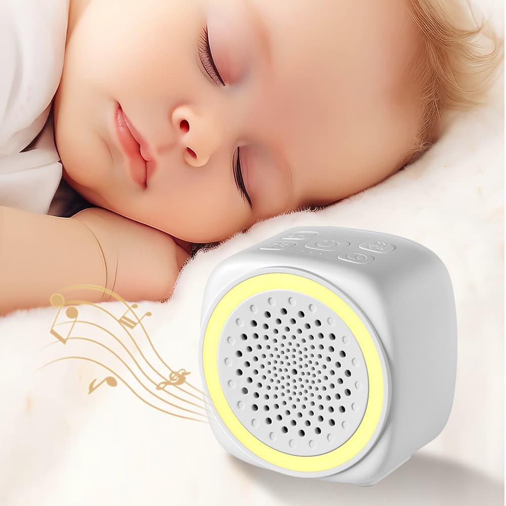 26 Colorful Lights White Noise Sleep Aid Machine Soothing Baby Sleep Music Lamp