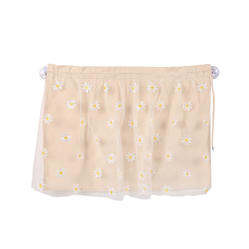 Car Sun Shade Side Curtain Suction Cup Type Interior Curtain Baby Child Sun Protection Heat Insulation Window Shade