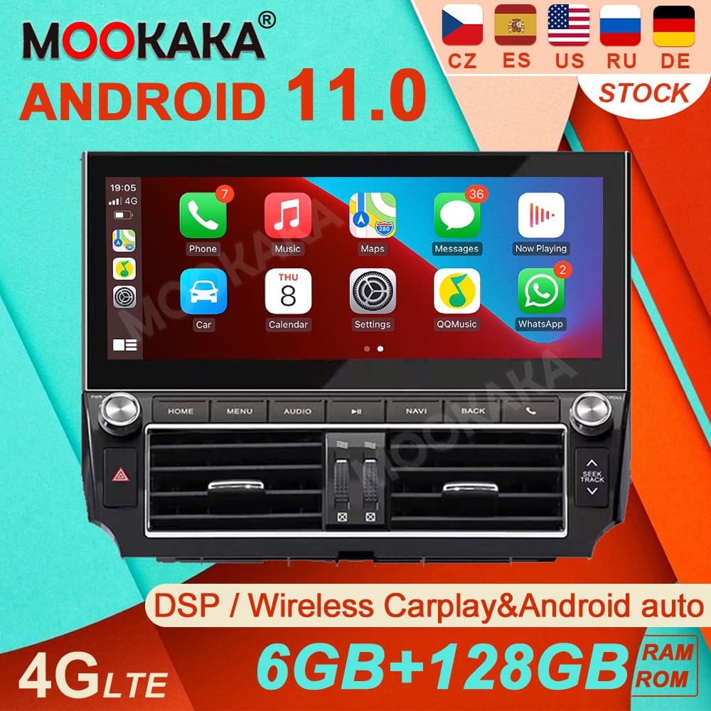 Toyota Prado / Land Cruiser Prado Central Control Large Screen Navigation 360 Panoramic View Integrated Car Dashboard Screen