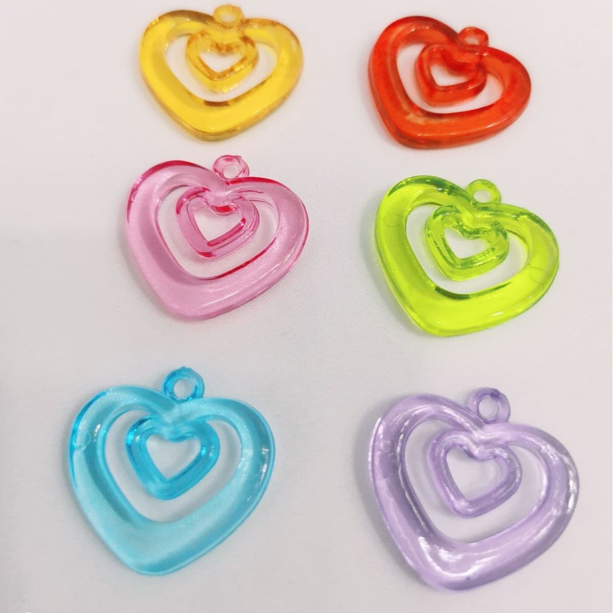 Cross-border Little Red Book Same Style Ins-style Pendant Card Album Hanger Scrapbooking Heart Phone Chain Strap Guka Disk Korean Trend Guka