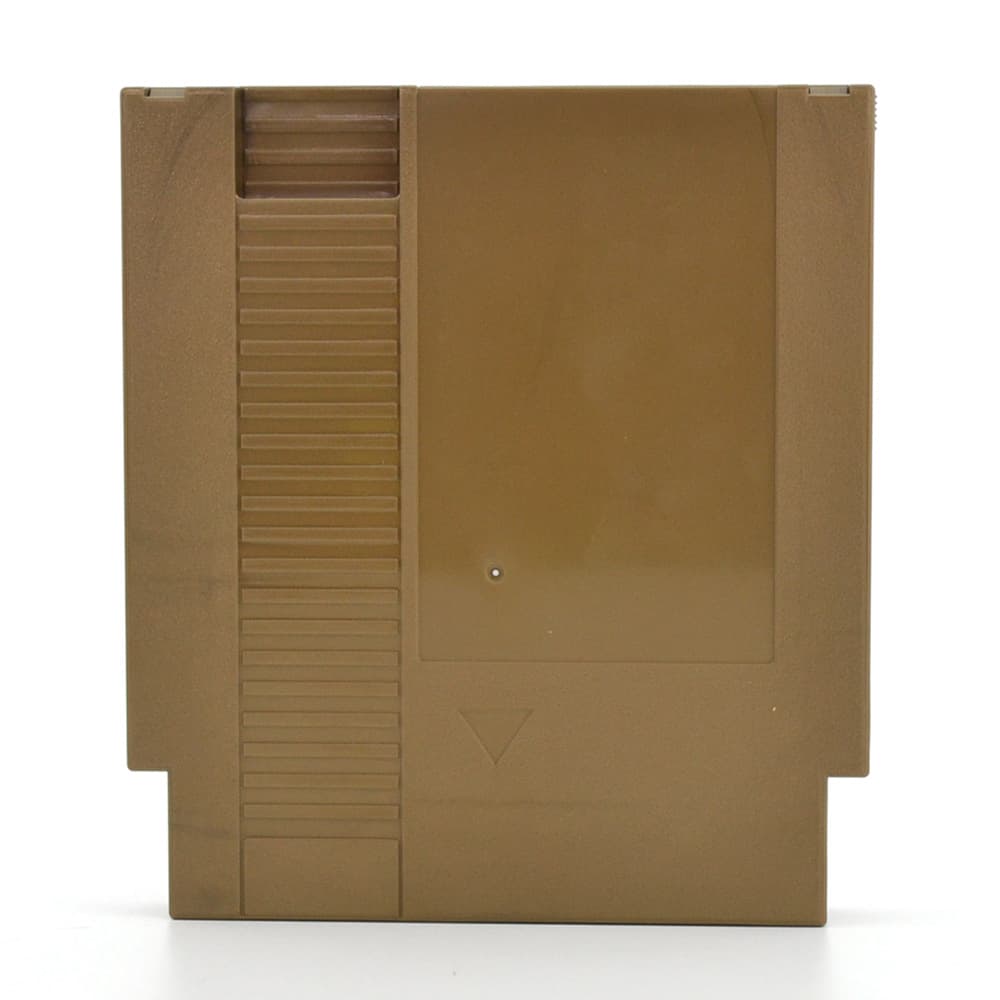 NES Game Card Cartridge Shell 60 to 72 Pin Converter Storage Box NES Game Card Box Gold