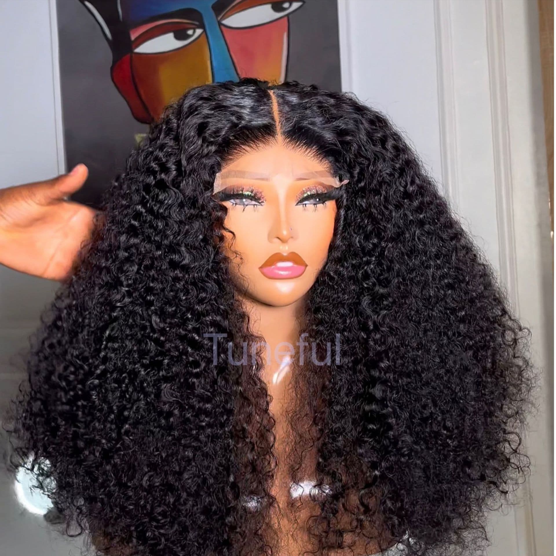 rawwigs SDD Full frontal SDD Pixel curls 5by5 human hair wigs