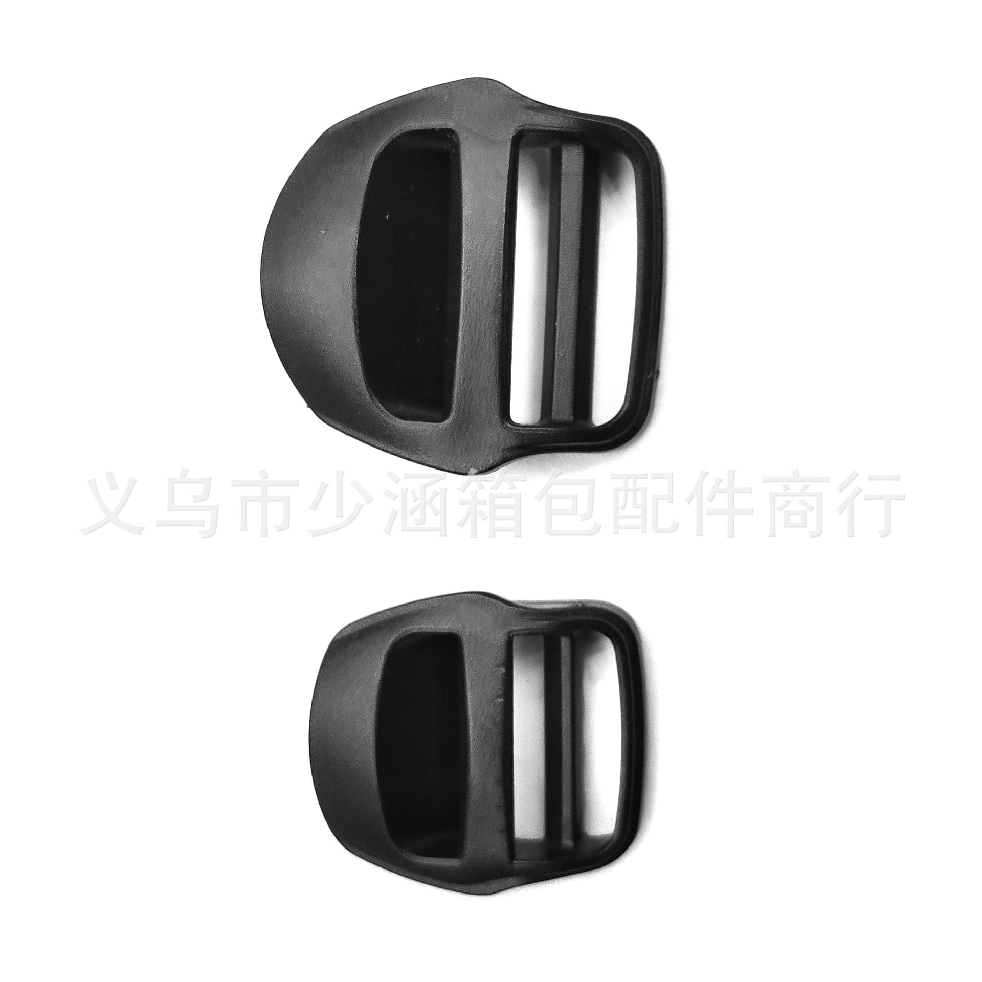 Manufacturer 20~25mm Plastic Backpack Curved Four-Gear Buckle, Anti-Slip Book Bag Strap Adjuster Buckle, Arc Square Buckle Supply