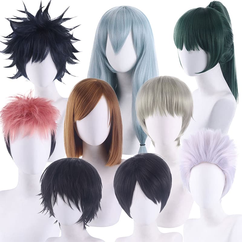 Main Holy Cosplay Wig Haikyuu! Reincarnation Short Hair Men's Anime Wig Any Skin Color And Face Type Suitable for Any Occasion