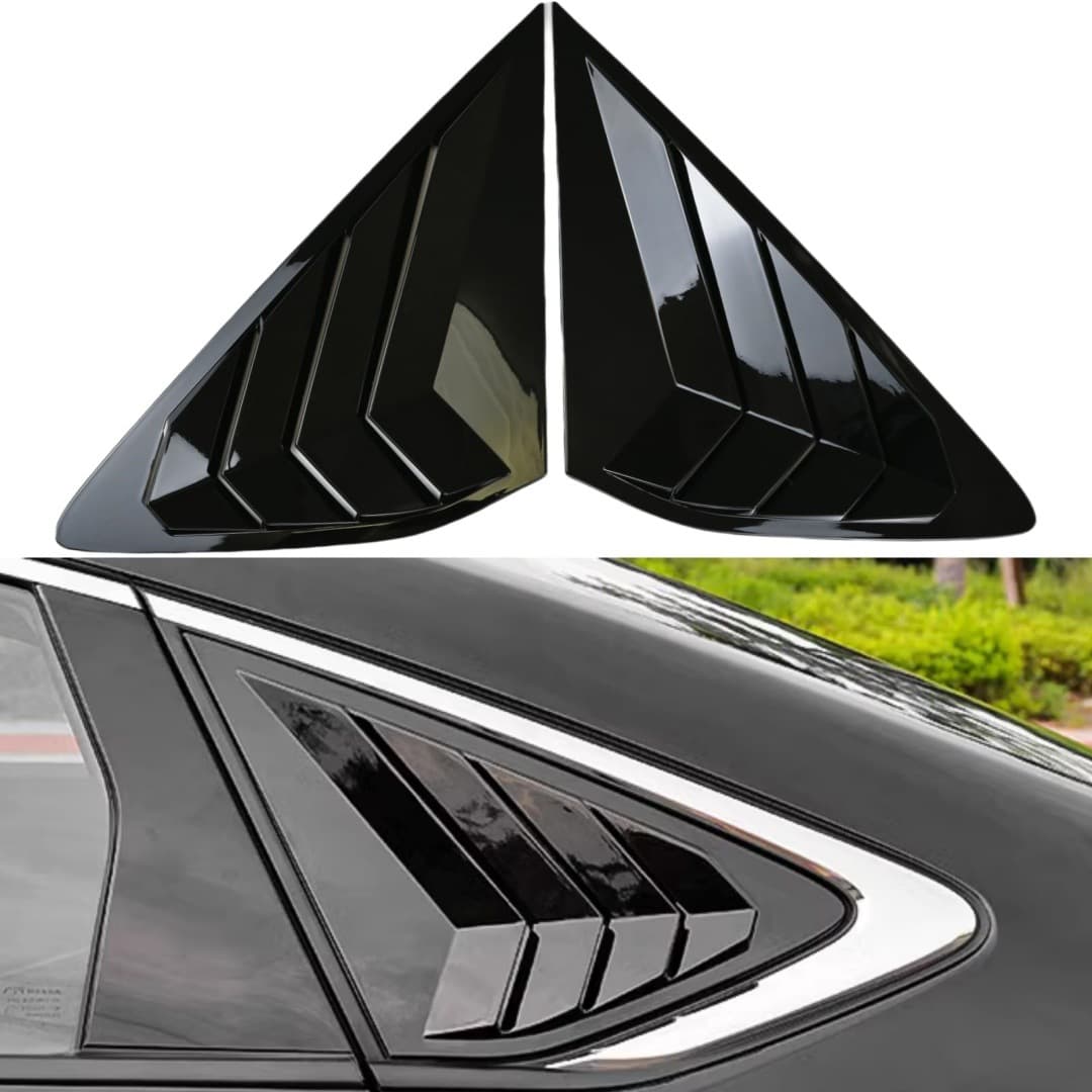 Suitable for 23-25 Honda Accord rear side louver rear triangle air outlet modification
