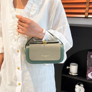 Premium Minimalist Luxury Box Bag for Women 2025 New Trend Versatile Shoulder Crossbody Commuter Small Square Bag