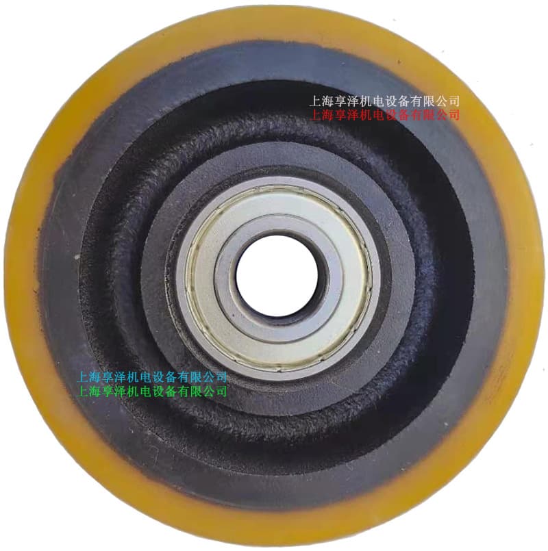 BT 1.6 Ton Electric Stacker SPE160 Rear Balance Wheel, Lifting Machine Side Wheel Rubber Tire