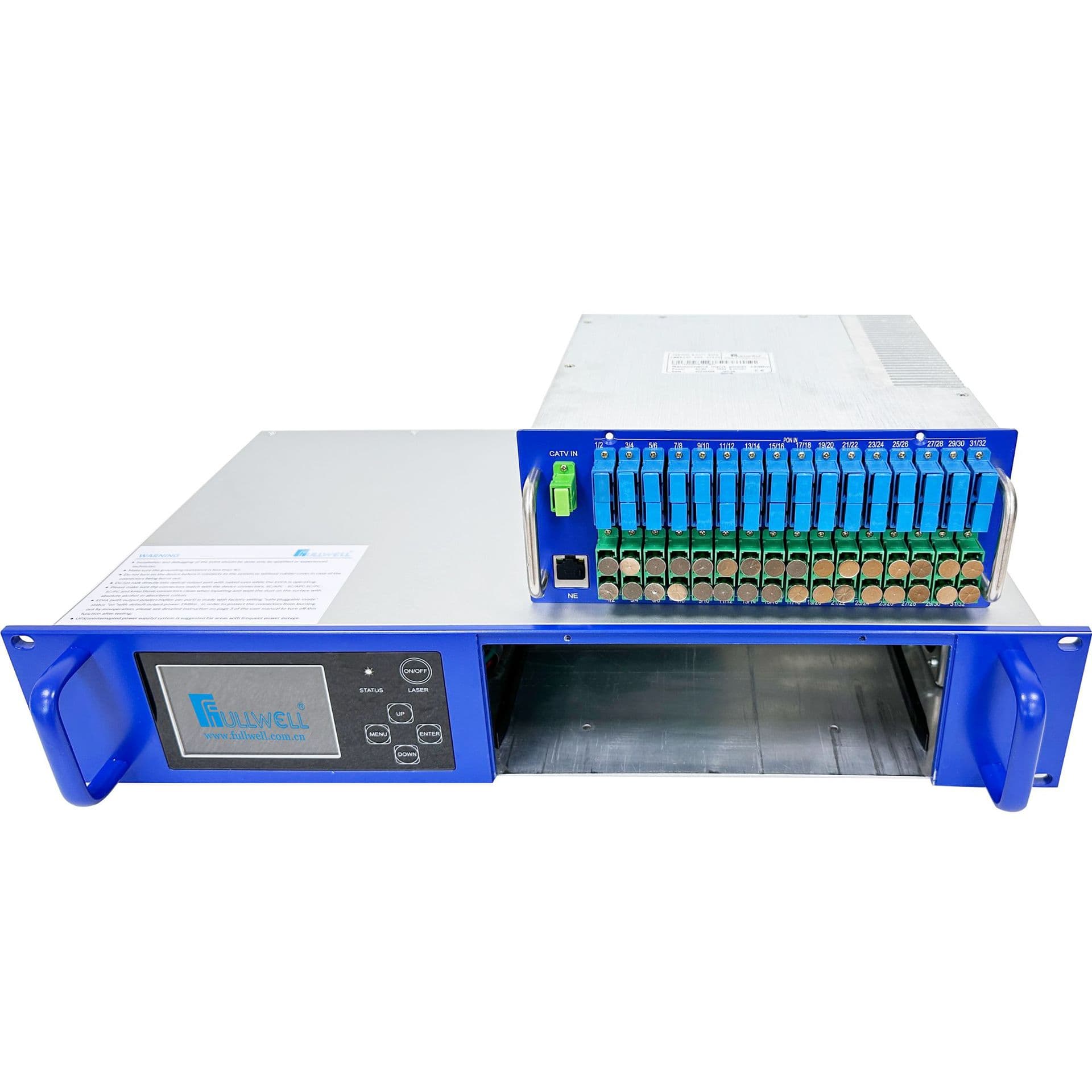 Huawei Certified Factory 32-channel Output Power 21dBm, Single-fiber Transmission Broadband+CATV Triple-play Multiplexer