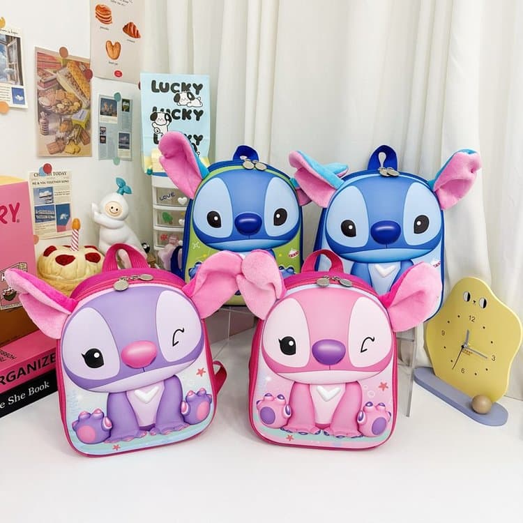 Wholesale Cute Cartoon Backpack 3D Pattern Large Capacity Ultra-Light Kids Kindergarten School Bag for Boys and Girls