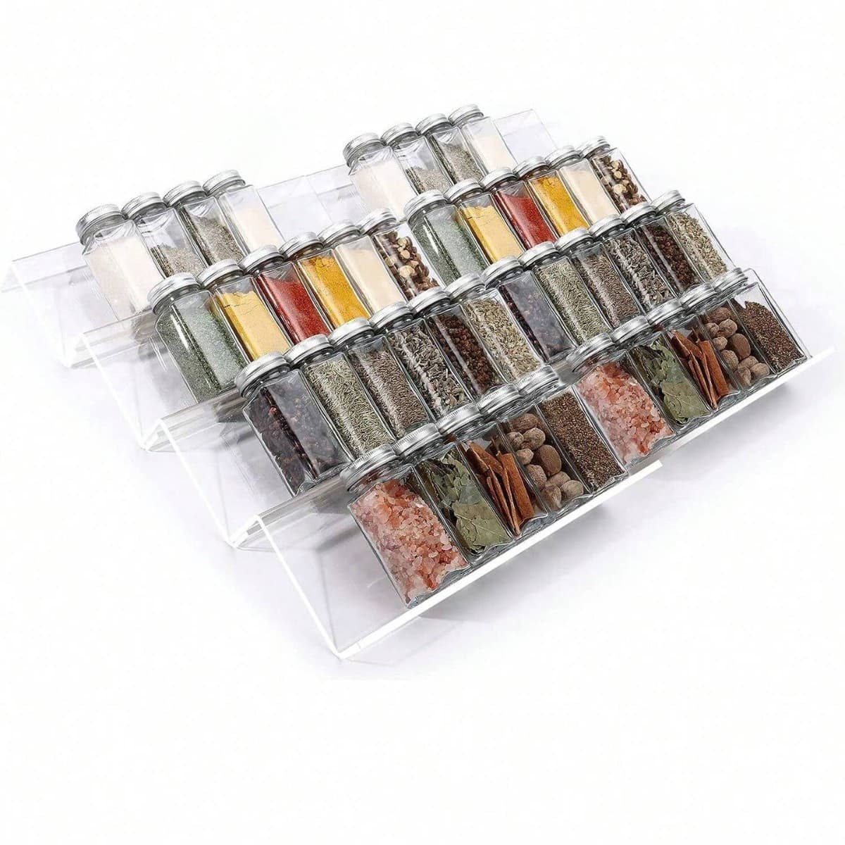 Item 1029 best-selling spice rack, kitchen drawer inner storage rack, new style condiment bottle storage organizer
