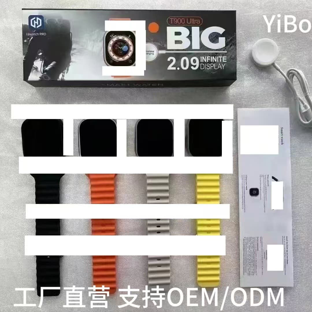 Cross-border Hot-Selling T800Ultra/T900ULTRA Smart Watch Large Screen Bluetooth Calling Sports Version s8