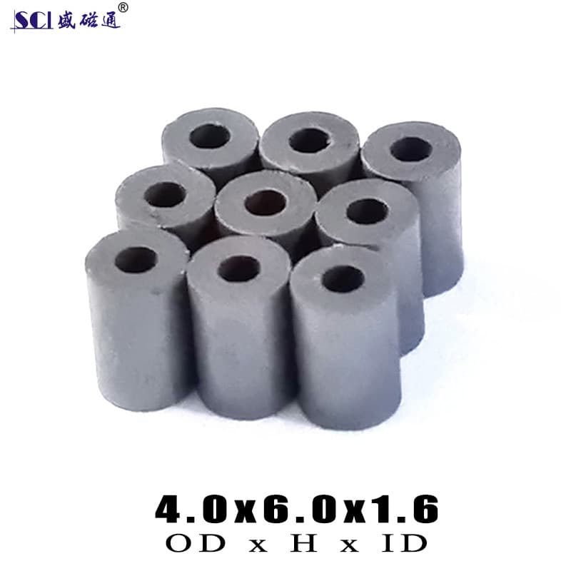 RH4x6x1.6 EMC/EMI Certified High-Quality Nickel-Zinc Anti-Electromagnetic Radiation Small Ferrite Ring Core Bead