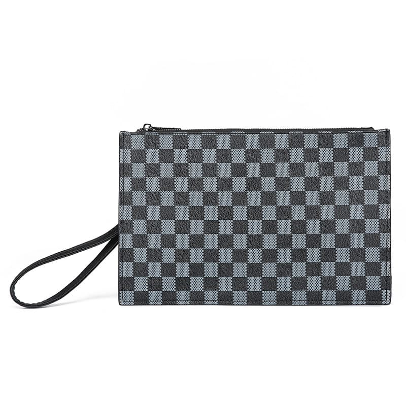 Men's handbag, clutch bag, clutch bag, wrist bag, envelope bag, mobile phone bag, long wallet zipper, cross-border versatile