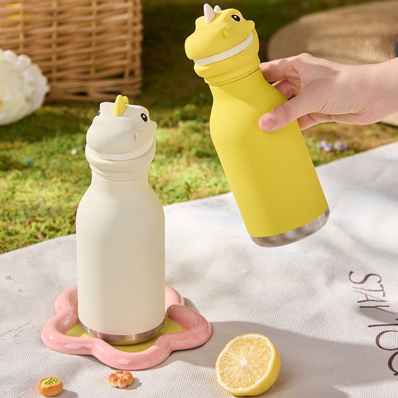 New Cross-Border Hot-Selling Amazon Cartoon Character Cup Kids Cup Men's and Women's Cup Stainless Steel Insulated Cup