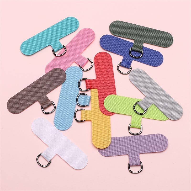 Phone Lanyard Clip Cured Fabric TPU Phone Case Clip Universal Non-Deforming Phone Lanyard Gasket In Stock