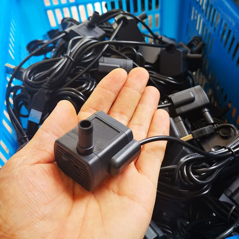 Fish Tank Micro USB Water Pump Cooling Circulation Aquarium Pet Drinking Silent Brushless DC Pump Small Submersible Pump