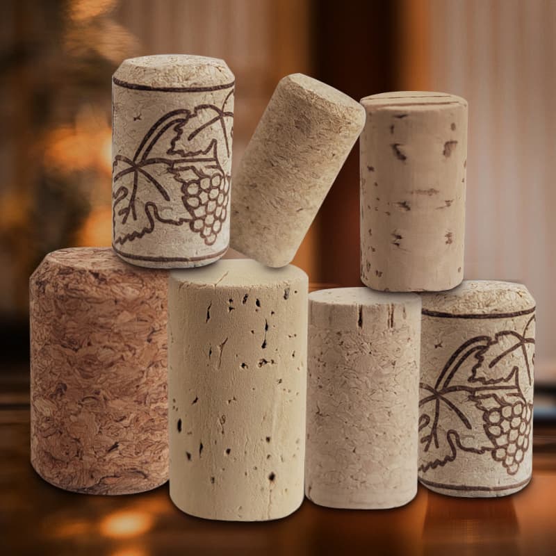 Cork wine bottle stoppers, red wine bottle corks, wine stoppers, irregularly shaped corks, synthetic cork tea stoppers, caps factory