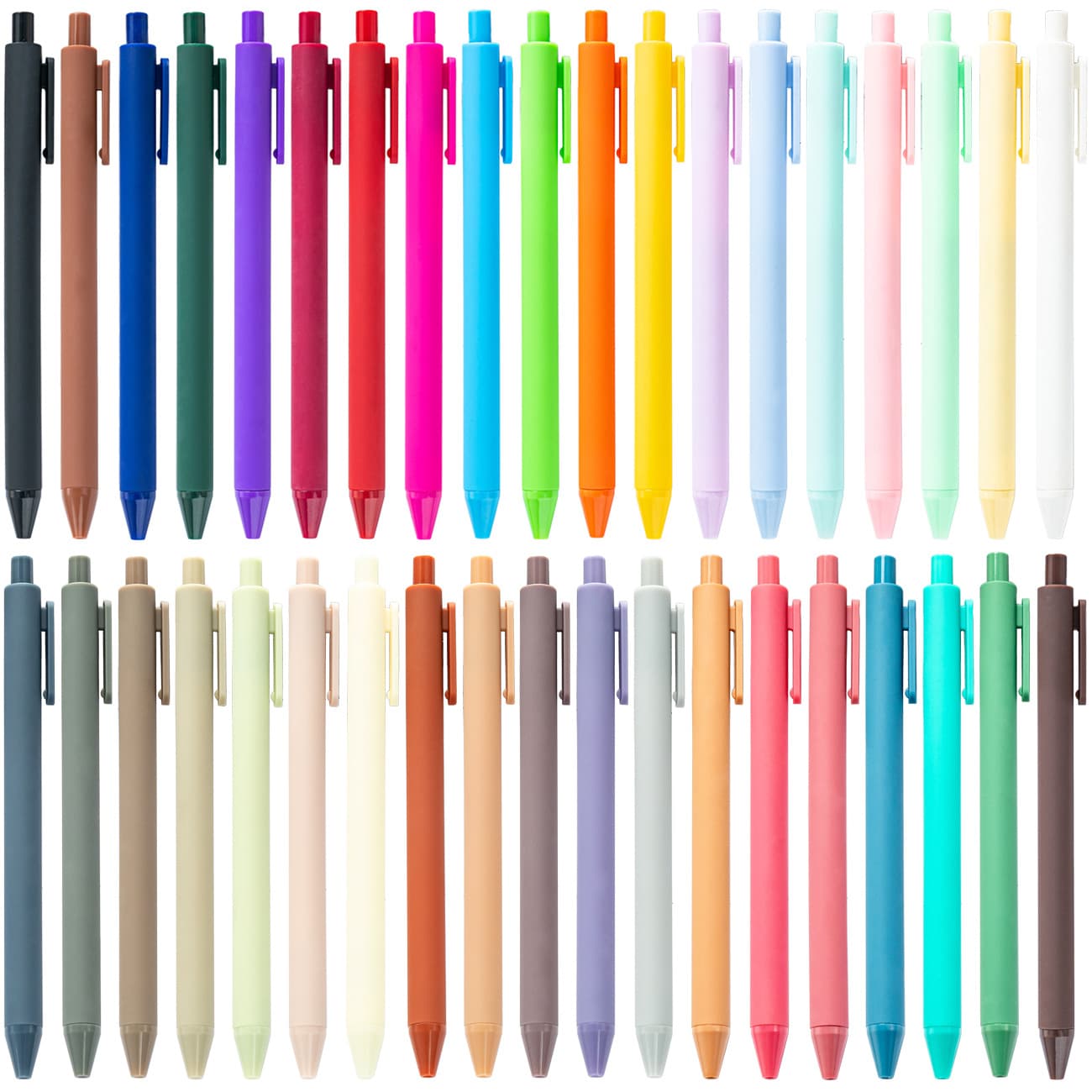 Fresh style spray-glue pen retractable plastic pen printable logo creative candy color student push ballpoint pen wholesale