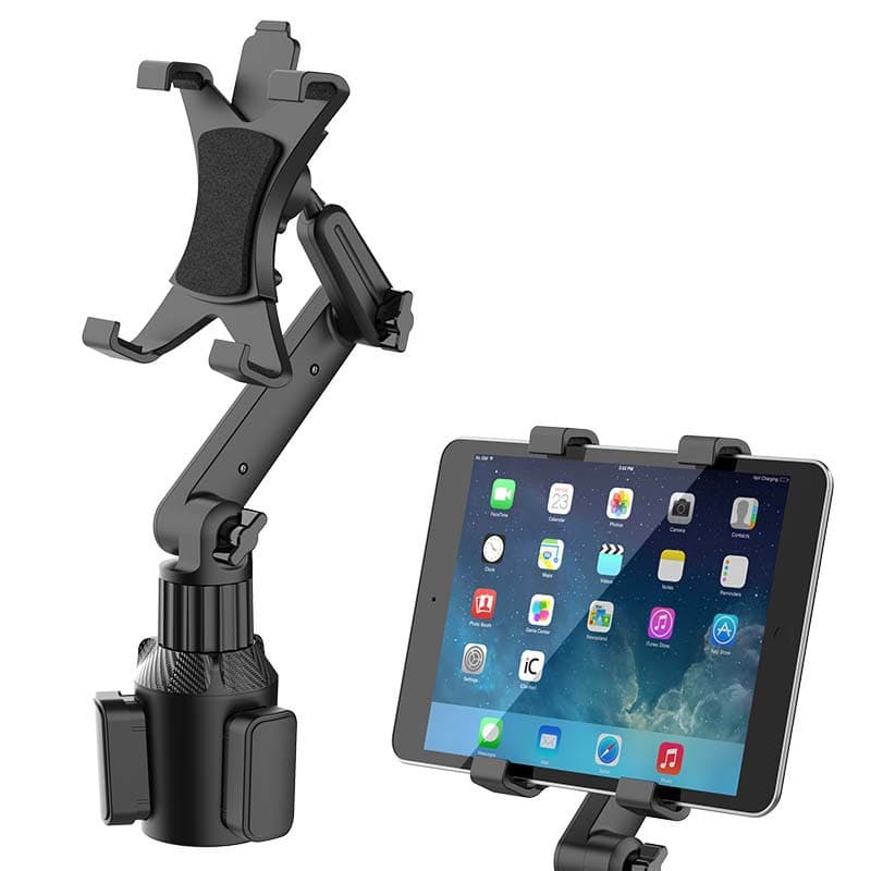 Car tablet mount, long joint position for car cup holder, universal tablet computer stand, Amazon hot seller