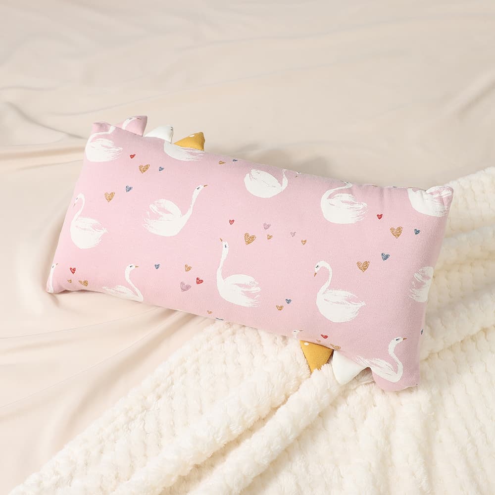 Cotton Baby Chewable Colorful Flag Comfort Pillow, Maternity Pillow, Baby Anti-Reflux Pillow, Tummy Time Pillow, Comfort Plush Toy