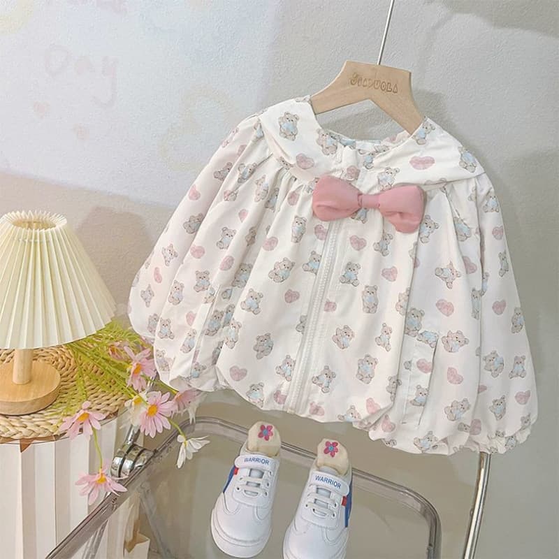 Girls White Coat Spring Autumn 2025 New Style Toddler Girl Top Fashionable 2-Year-Old Children Clothing Autumn Wear