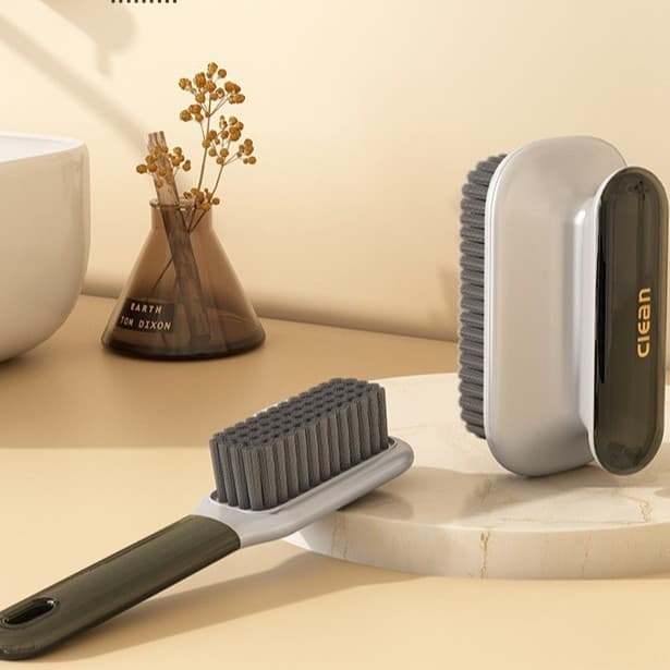 Shoe Brush for Home Laundry, Soft Bristle Shoe Cleaning Brush, Deep Clean Without Dead Angles