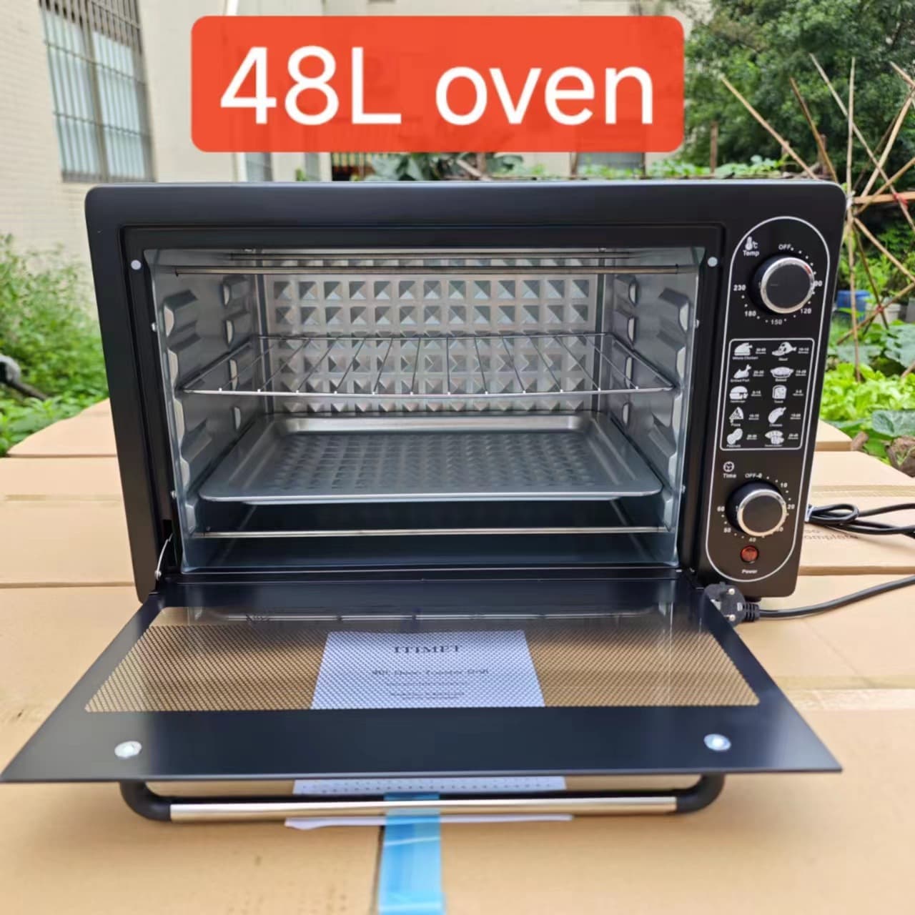 Electric Oven multifunctional cross-border electric oven household 48L 25L large capacity timed oven baking