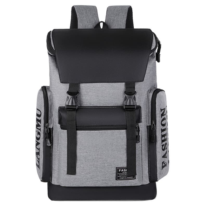 Large Capacity Backpack for Men, Casual Travel Bag, Laptop Backpack for Middle School, High School, and College Students, Trendy Style