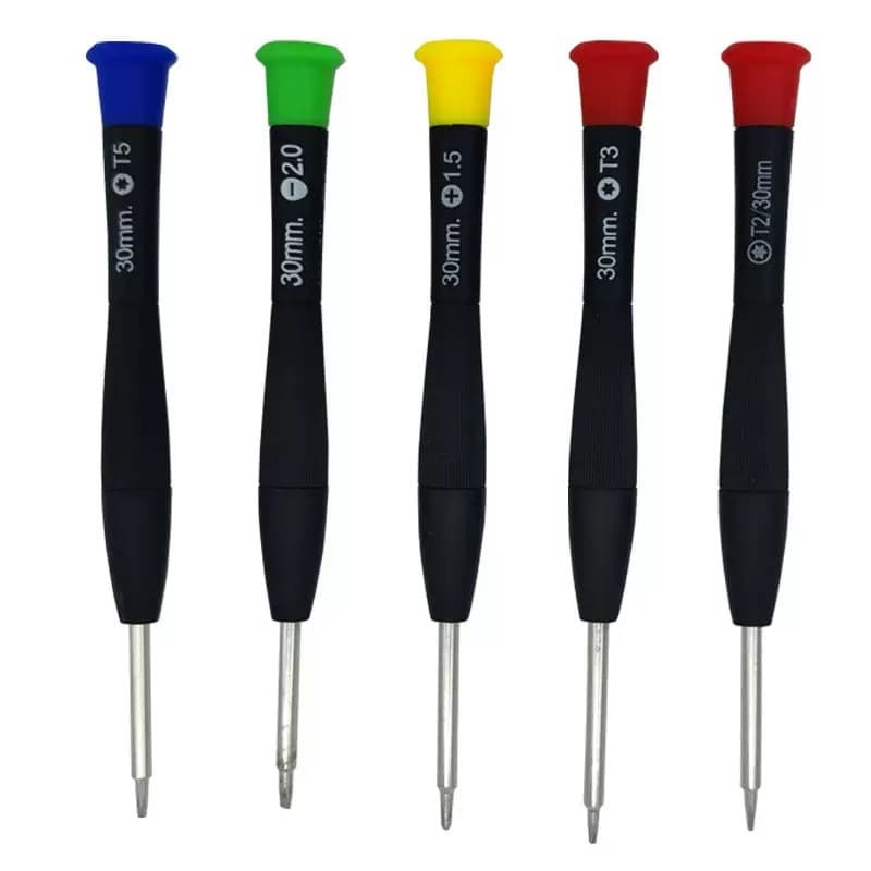 Disassembly, repair and distribution tools 0.8 five-star plum blossom T2T3T4T5T6 small screwdriver 1.5 cross glasses screwdriver