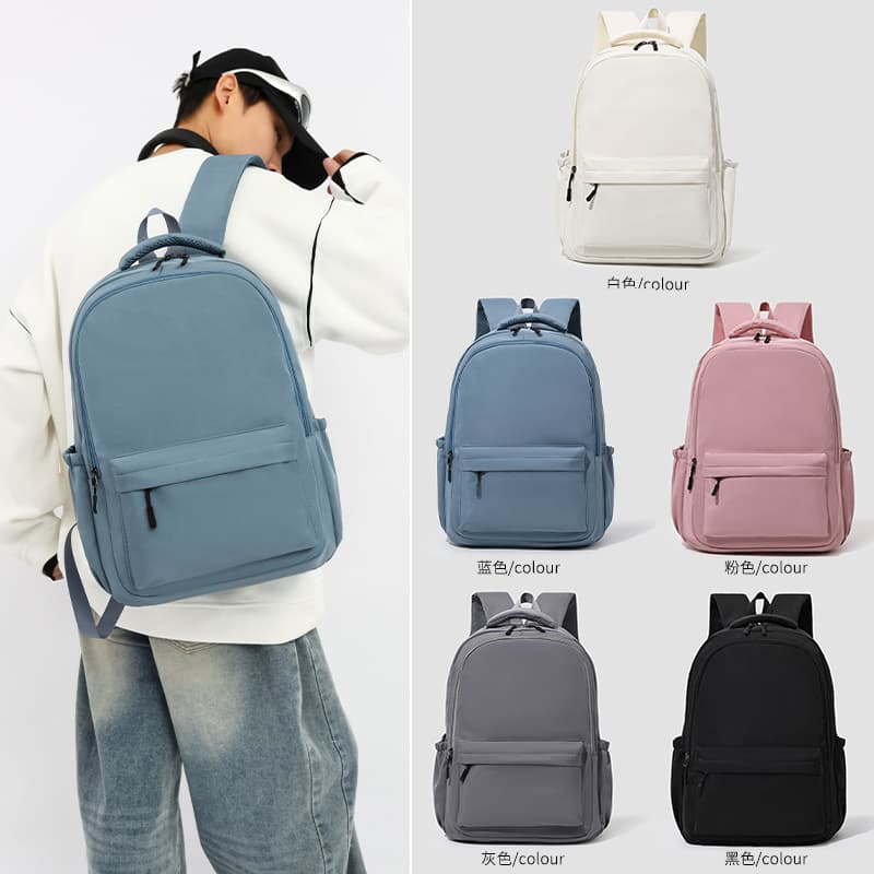 2026 Summer New Simple Lightweight Backpack for Female Students Stylish Commuter Travel Backpack Large Capacity