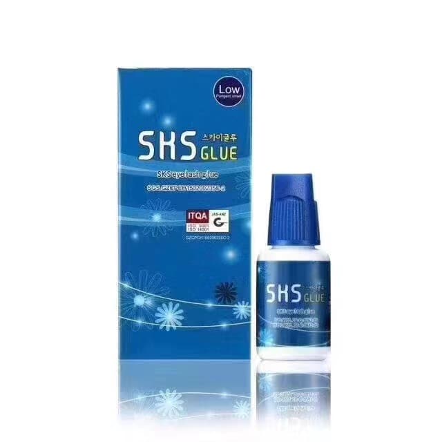 SKS Lash Glue Invisible Lash Extension Glue 3-Second Quick-Dry Liquid Soft Glue 10g Lash Glue