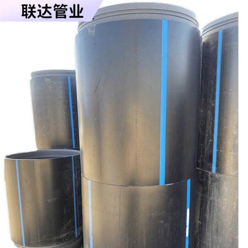 PE Replacement Pipe Trenchless Pipe PE Jacking Pipe Rainwater Sewage Replacement Pipe Urban Pipeline Repair Pipe Self-Locking Short Pipe