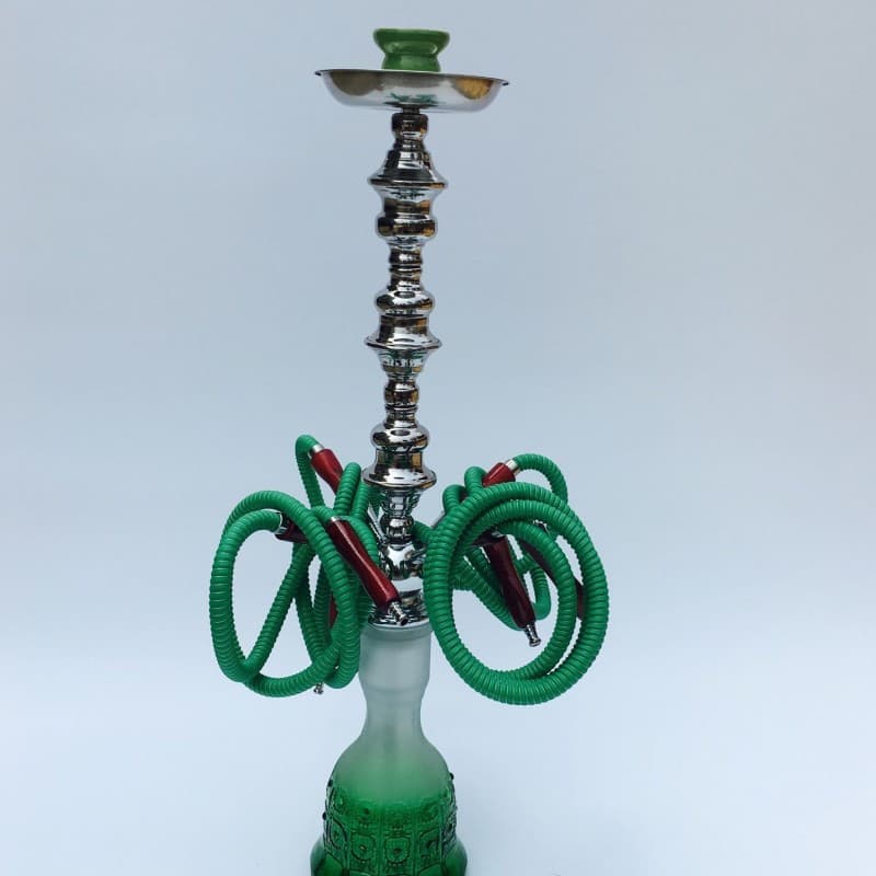 Arabic Hookah Full Set Medium Multi-Hose Home Use Glass Hookah for Bar KTV Nightclub
