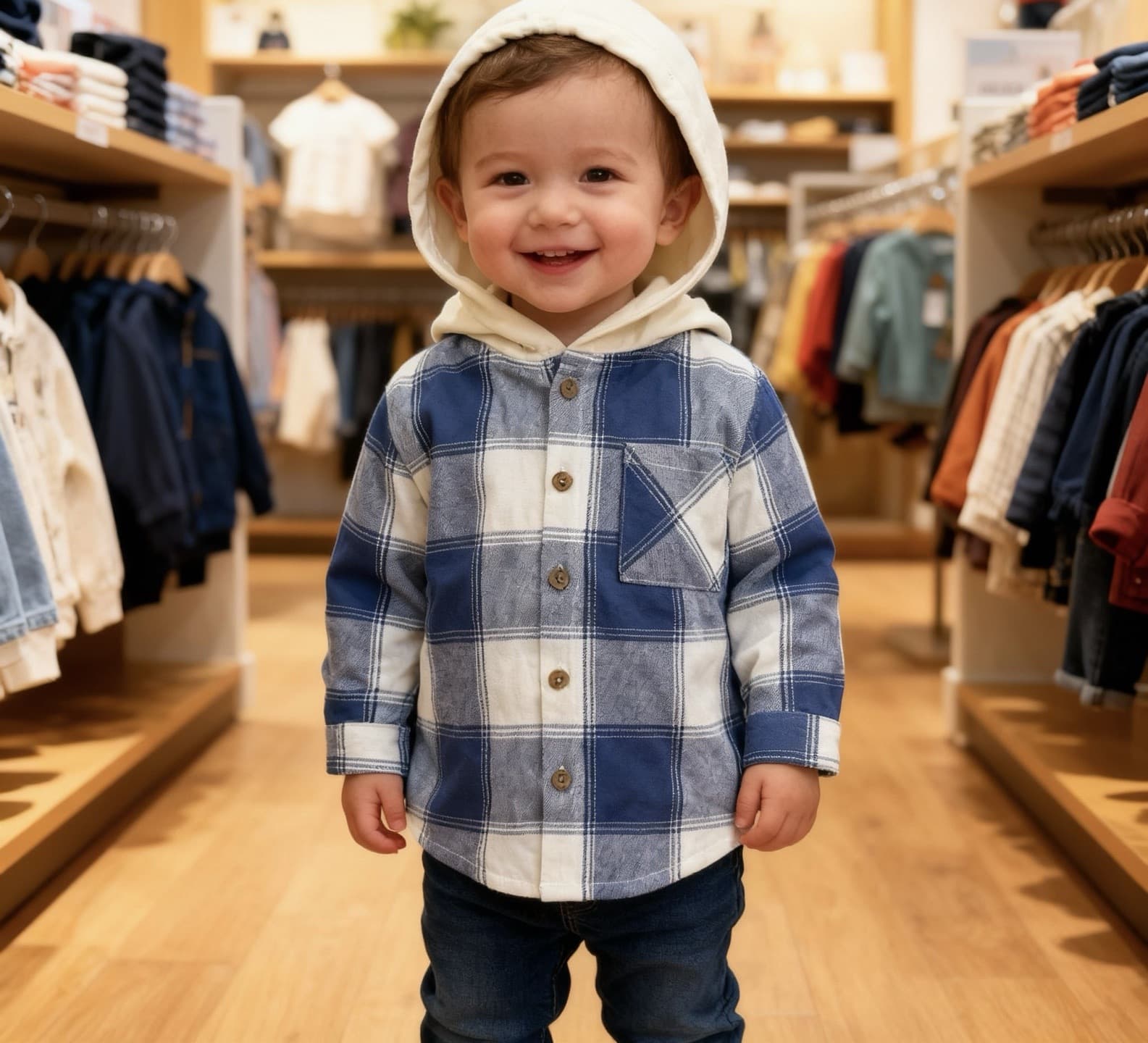 Foreign trade children's clothing original export autumn long-sleeved shirt cotton boys and girls tops brand tail goods wholesale shirt