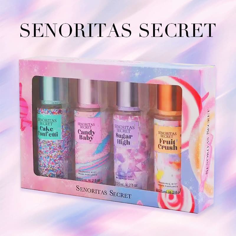 Cross-border Trade Perfume Fragrance Spray Long-lasting Scent Women's Body Lotion Victoria Perfume 125ml Set