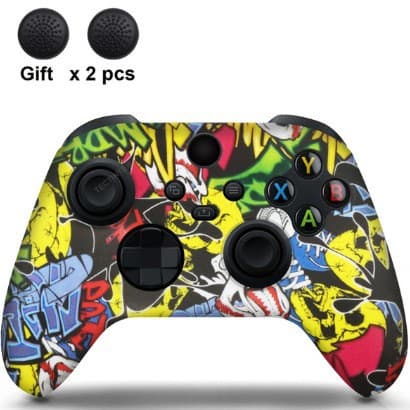 Suitable for Xbox Series controller silicone cover Series S/X-ray controller protective cover with key caps