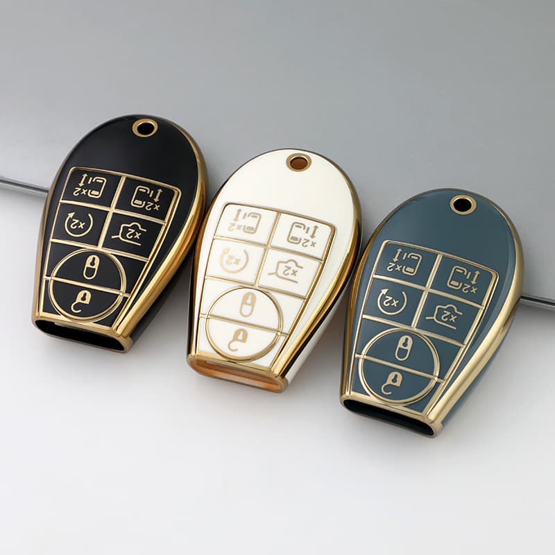 Suitable for double door key Dodge Chrysler key cover Coolway Ram Jeep Grand Terronk key case