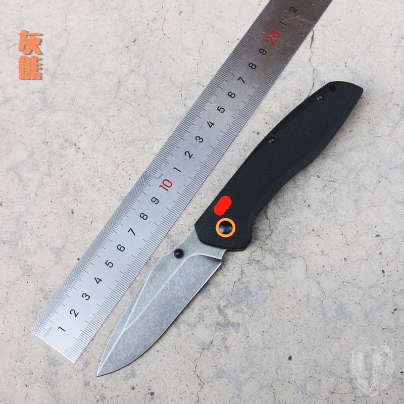 New Folding Knife Cross-Border Hot Selling Folding Knife G10 Handle 8cr13 Steel Outdoor Knife Portable Fruit Knife Wholesale