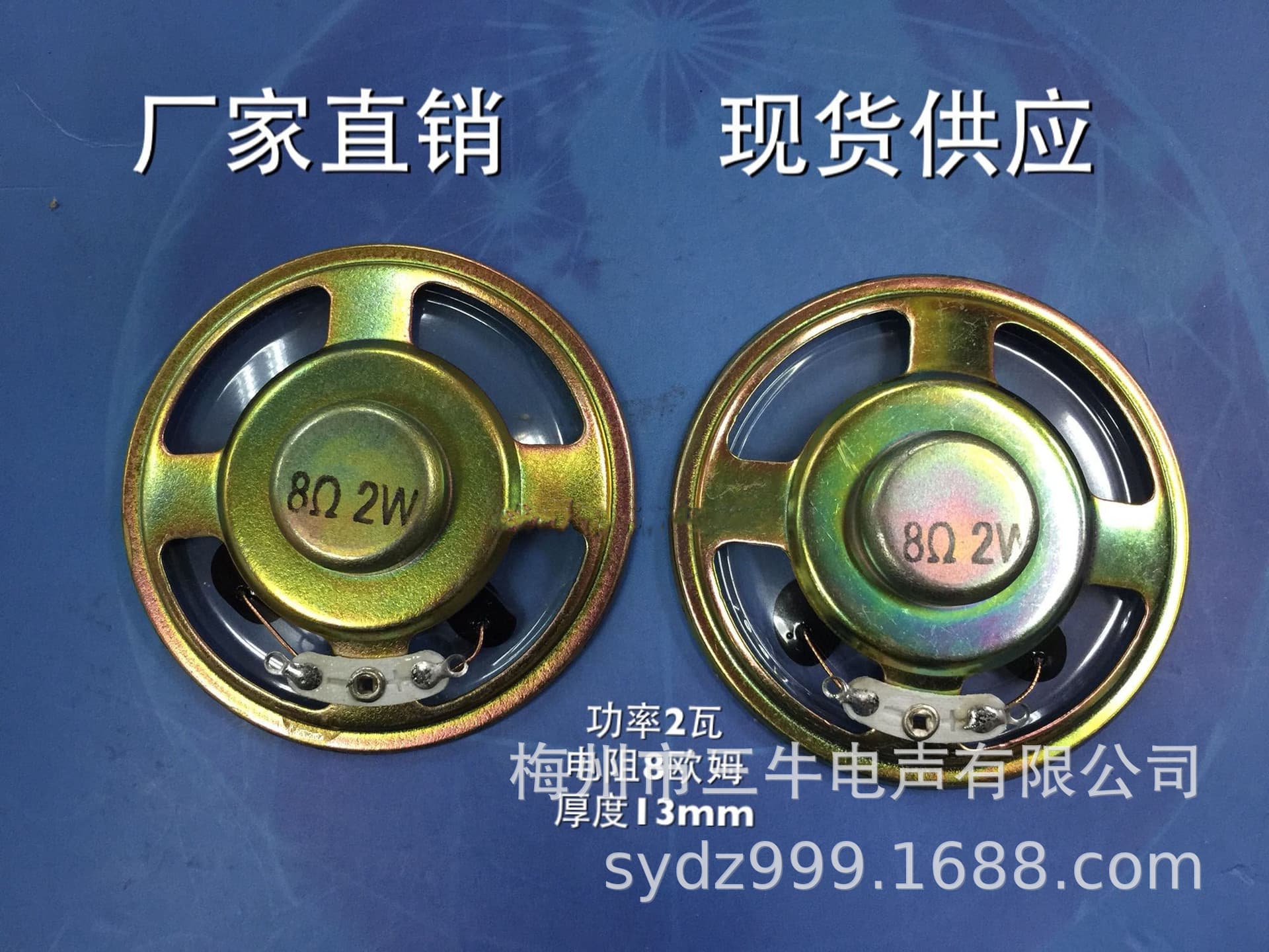 57mm Waterproof Speaker 57mm Inner Magnet 4 Ohm 8 Ohm 2W 3W Transparent Membrane Waterproof Speaker 8 Ohm Loudspeaker