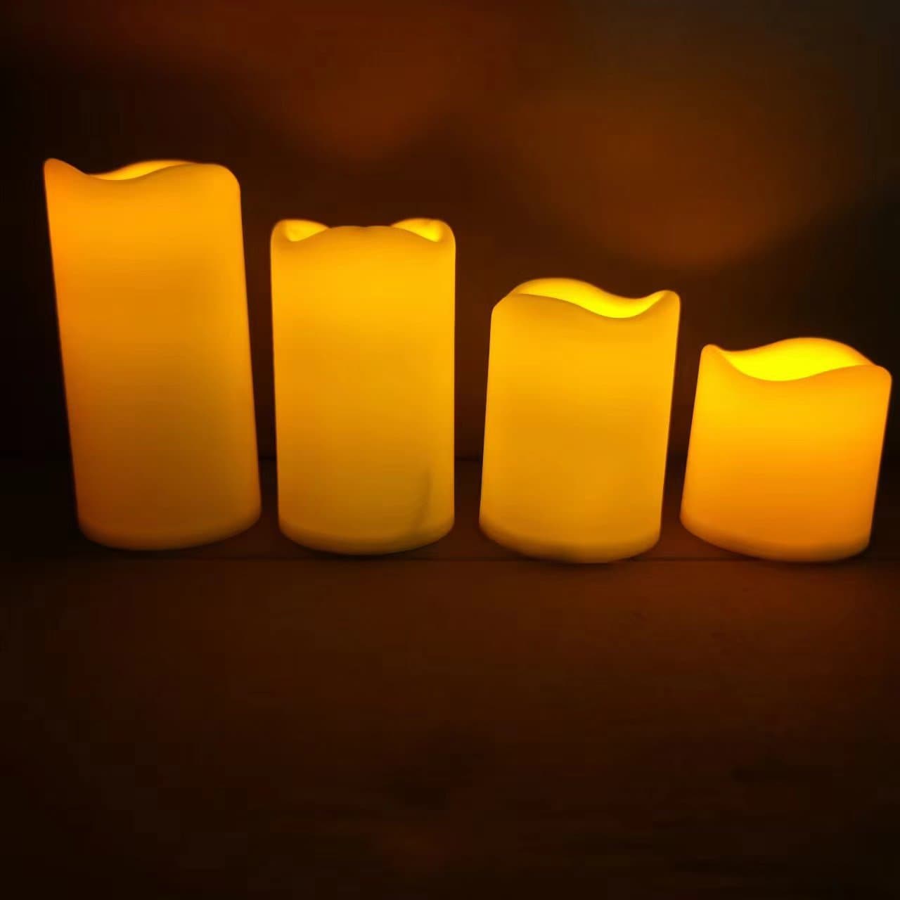 Manufacturer's simulated LED electronic candles, smokeless atmosphere creative home decor for festivals, weddings, Christmas decorations.